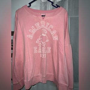 Pink American Eagle Crewneck